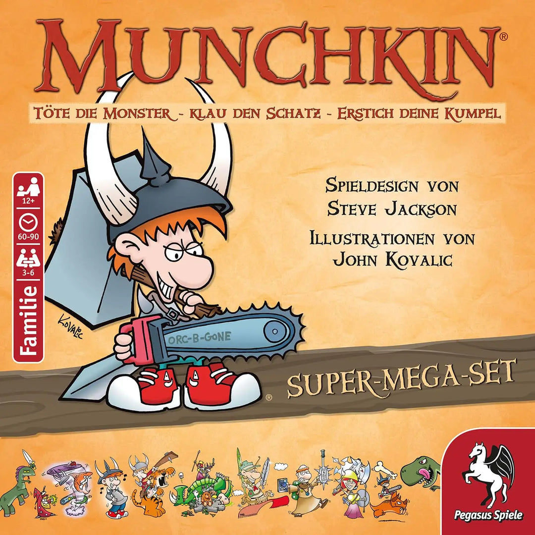 Munchkin: Fantasy Super-Mega-Set (DE) - Pegasus Spiele - Board Games