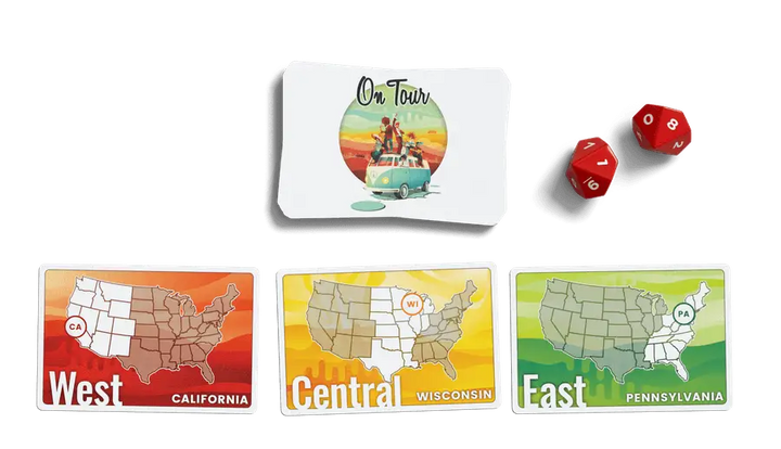 On Tour (EN) - Allplay - Board Games