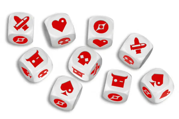 Outgunned RPG: Action Dice (9) - Free League Publishing - RolePlaying Games