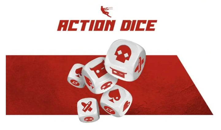 Outgunned RPG: Action Dice (9) - Free League Publishing - RolePlaying Games