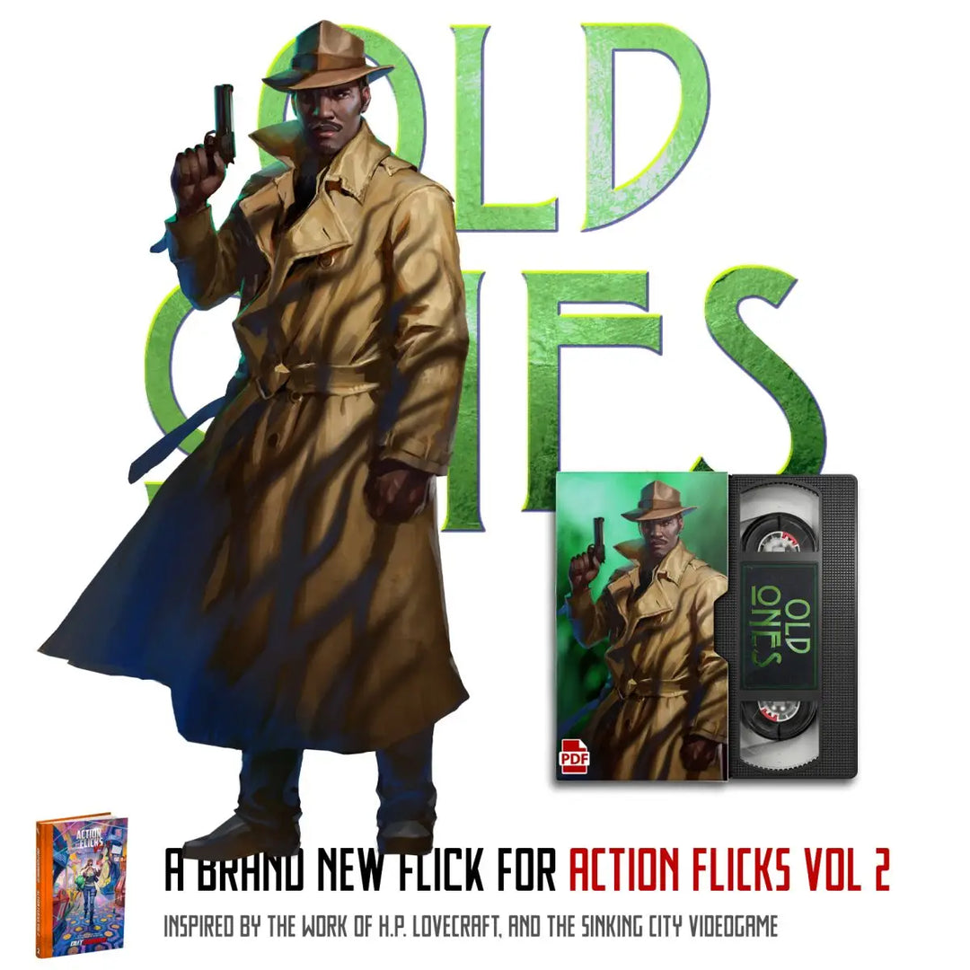 Outgunned RPG: Action Flicks - Vol. II (EN) - Free League Publishing - RolePlaying Games