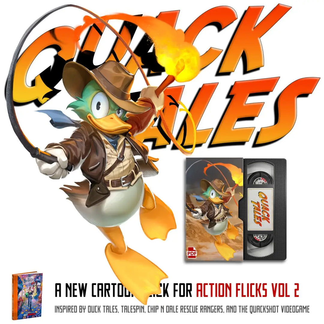 Outgunned RPG: Action Flicks - Vol. II (EN) - Free League Publishing - RolePlaying Games