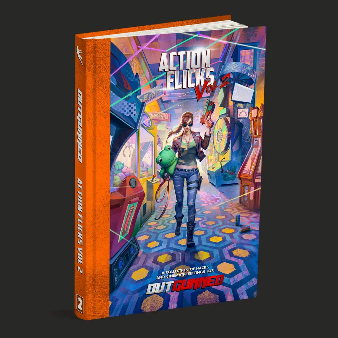 Outgunned RPG: Action Flicks - Vol. II (EN) - Free League Publishing - RolePlaying Games