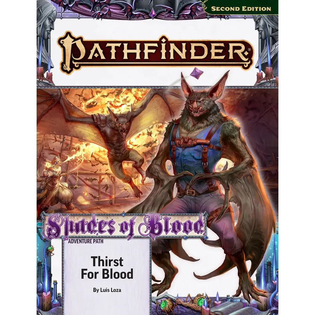 Pathfinder RPG: 2nd Editon - Adventure Path - Shades of Blood - Thirst for Blood - 1 of 3 (EN) - Paizo - Roleplaying