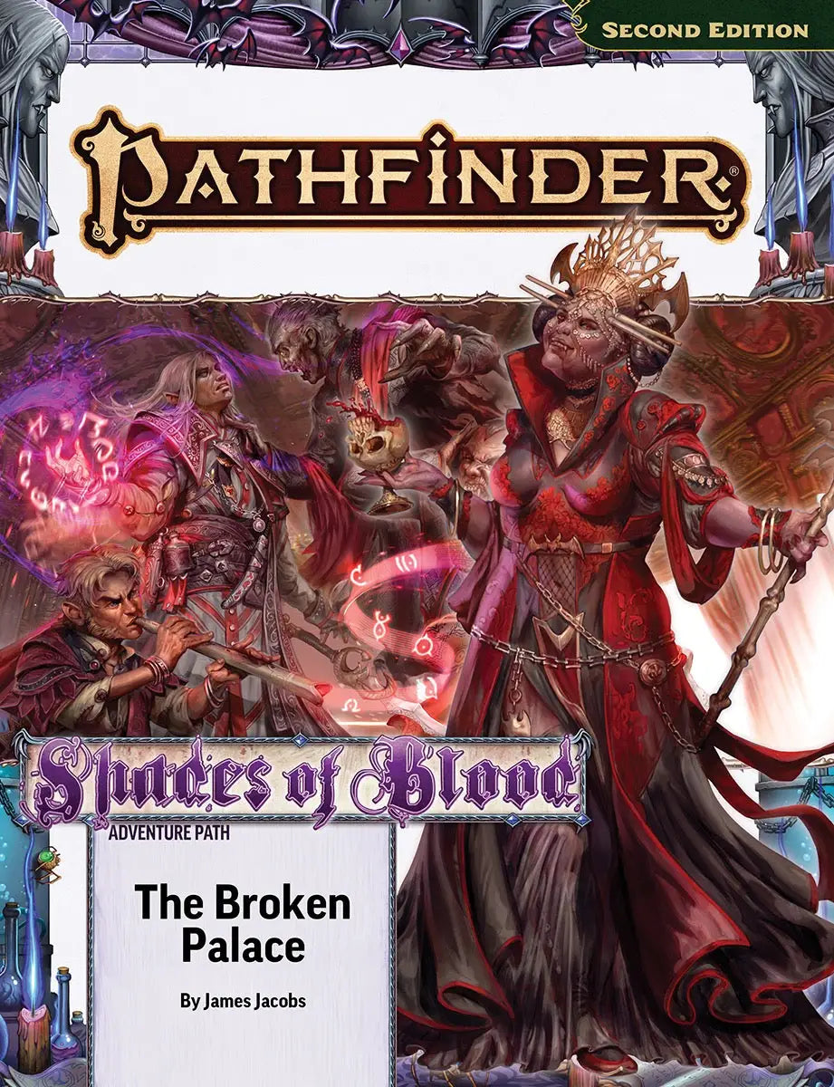 Pathfinder RPG: 2nd Editon - Adventure Path - Shades of Blood - The Broken Palace - 2 of 3 (EN) - Paizo - Roleplaying