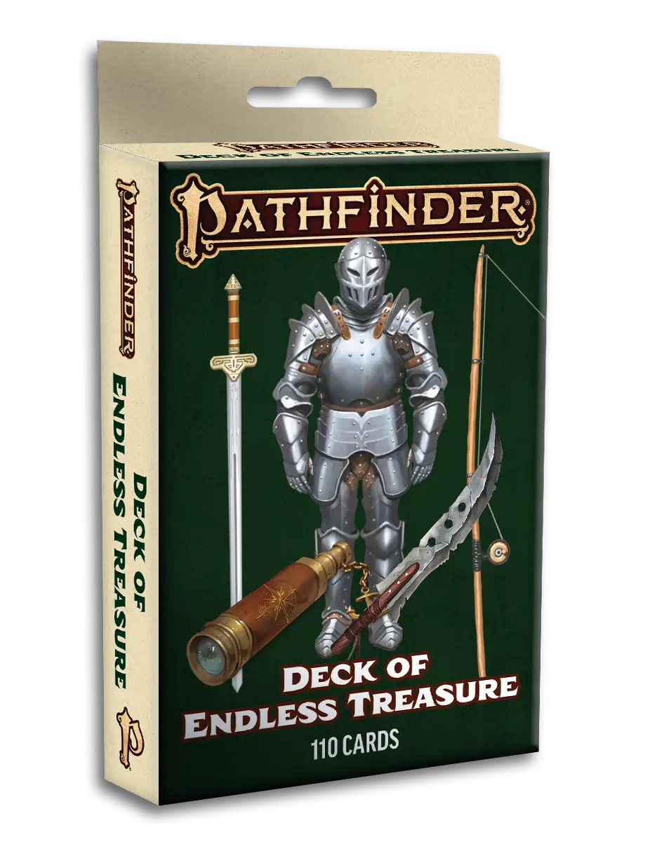 Pathfinder RPG: Deck of Endless Treasure (EN) - Paizo - Roleplaying Games