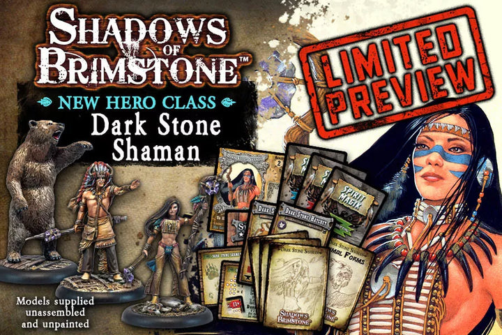 Shadows of Brimstone: Dark Stone Shaman (EN)