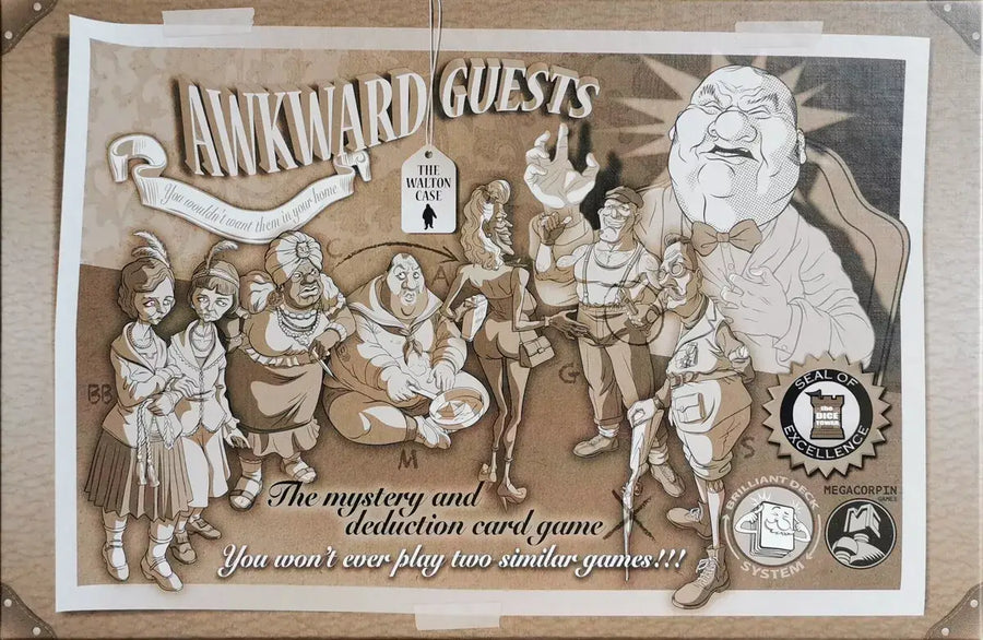 Awkward Guests: The Walton Case (EN) - Megacorpin Games - Board Games