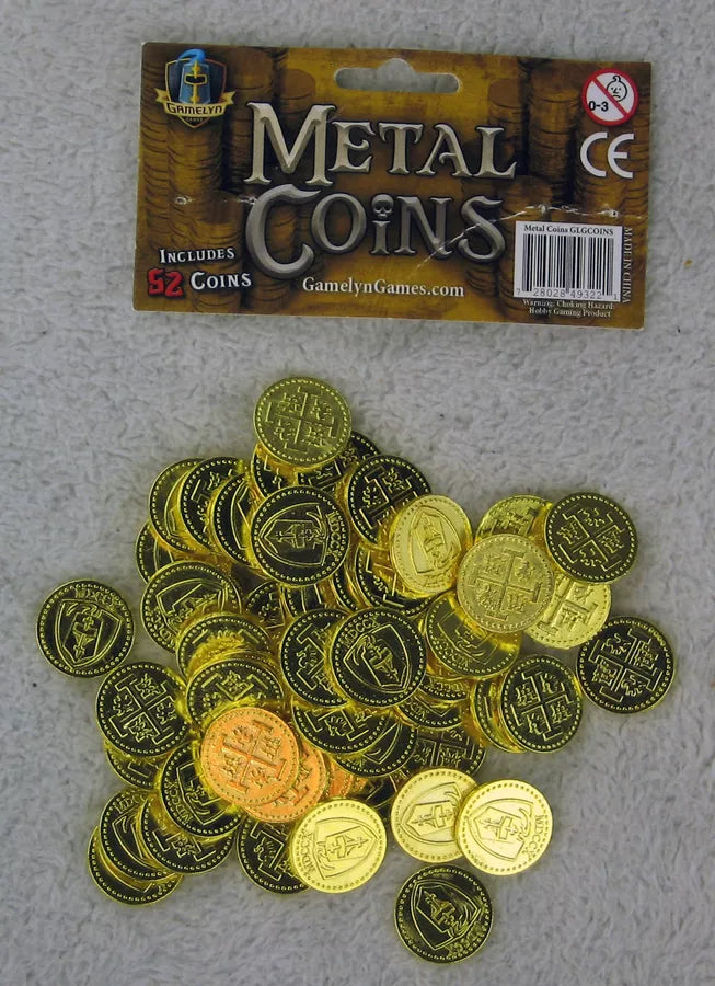 Tiny Epic: Pirates - Metal Coins