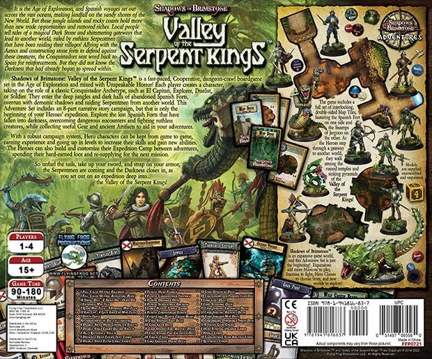 Shadows of Brimstone: Adventures - Valley of the Serpent Kings (EN)