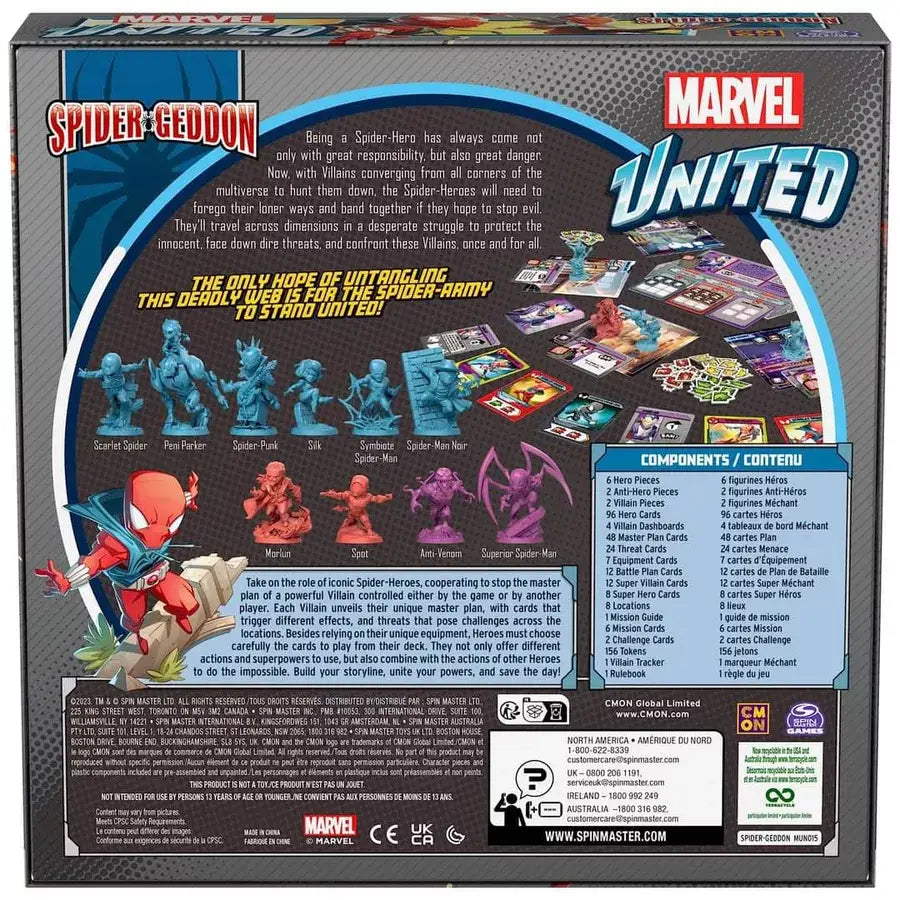 Marvel United: Spider-Geddon (EN) - Cool Mini or Not - Board Games