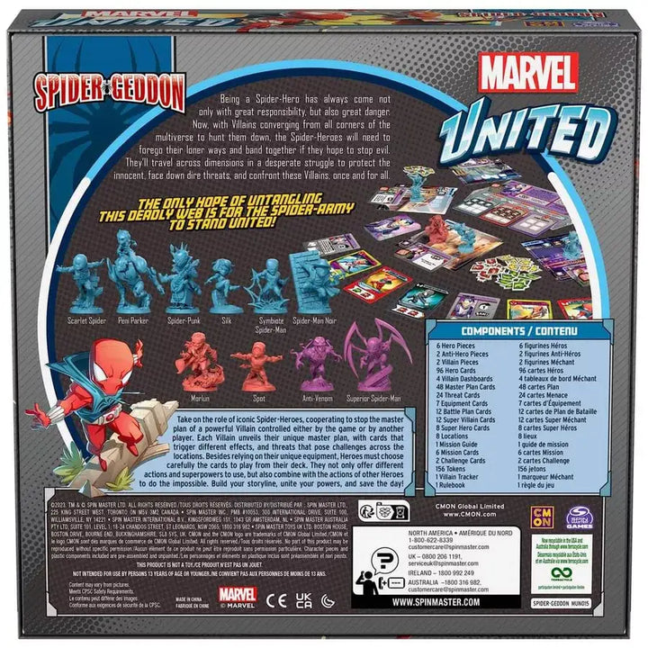 Marvel United: Spider-Geddon (EN) - Cool Mini or Not - Board Games