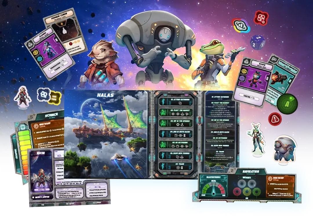 Wandering Galaxy: A Crossroads Game (EN) - Plaid Hat Games - Board Games