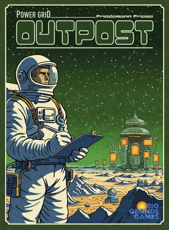 Power Grid: Outpost (EN) - Rio Grande Games - Board Games