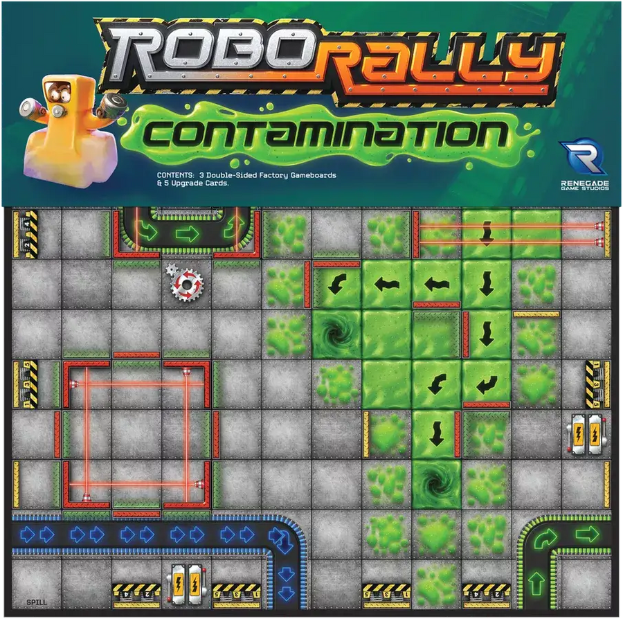Robo Rally: Contamination (EN) - Renegade Game Studios - Board Games