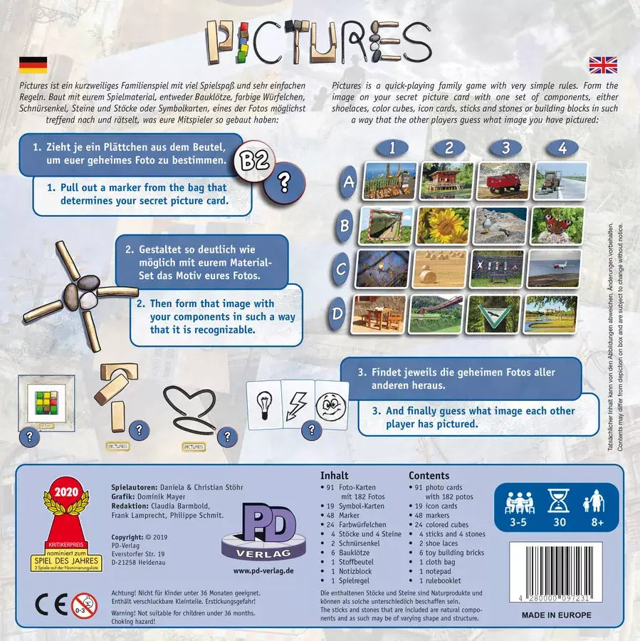 Pictures (EN/DE) - PD-Verlag - Board Games