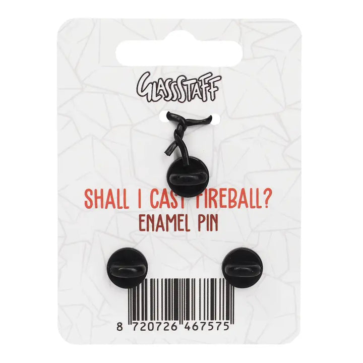 Pin: Casting Fireball Spinner Pin - Glassstaff - Accessories