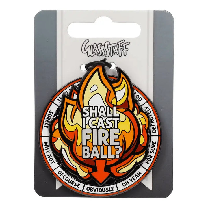 Pin: Casting Fireball Spinner Pin - Glassstaff - Accessories