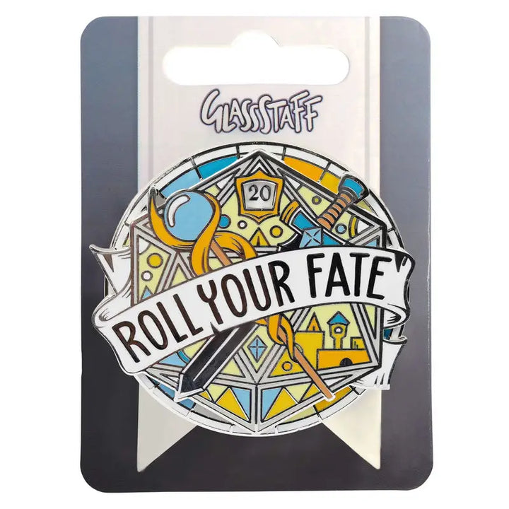 Pin: Roll Your Fate Spinner - Glassstaff - Accessories
