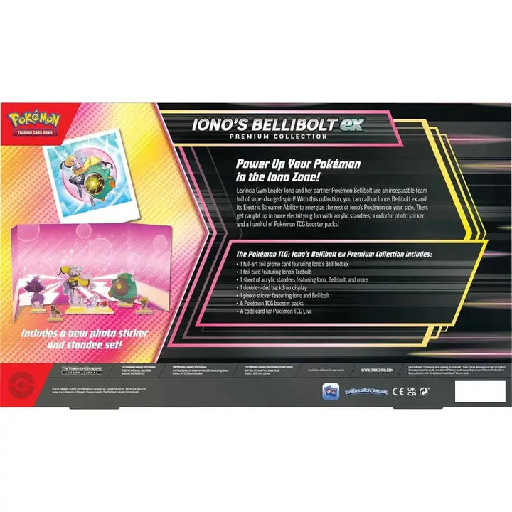Pokémon TCG: Premium Collection - Iono’s Bellibolt ex (EN) - Pokémon Company - Card Games