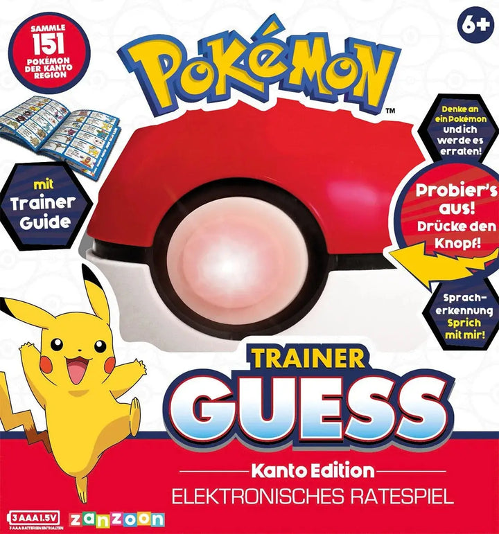 Pokémon: Trainer Guess - Kanto (DE) - Zanzoon - Board Games