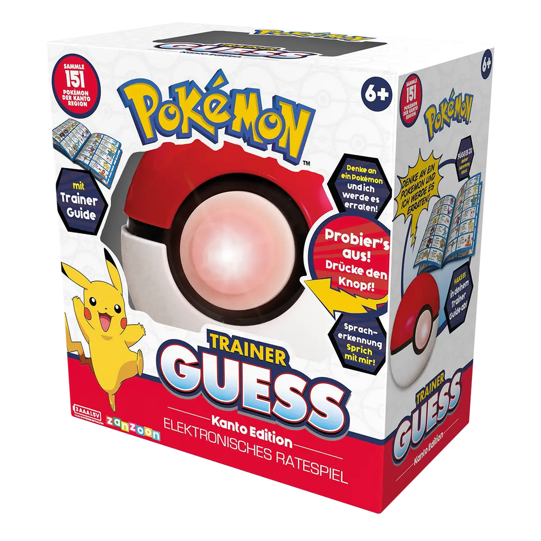 Pokémon: Trainer Guess - Kanto (DE) - Zanzoon - Board Games