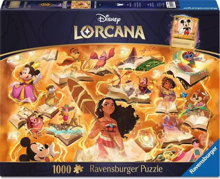 Puzzle: Disney Lorcana - Glimmers of the Realm - Amber (1’000) - Ravensburger - Puzzle