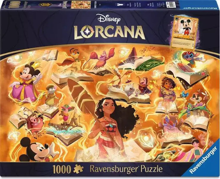 Puzzle: Disney Lorcana - Glimmers of the Realm - Amber (1’000) - Ravensburger - Puzzle