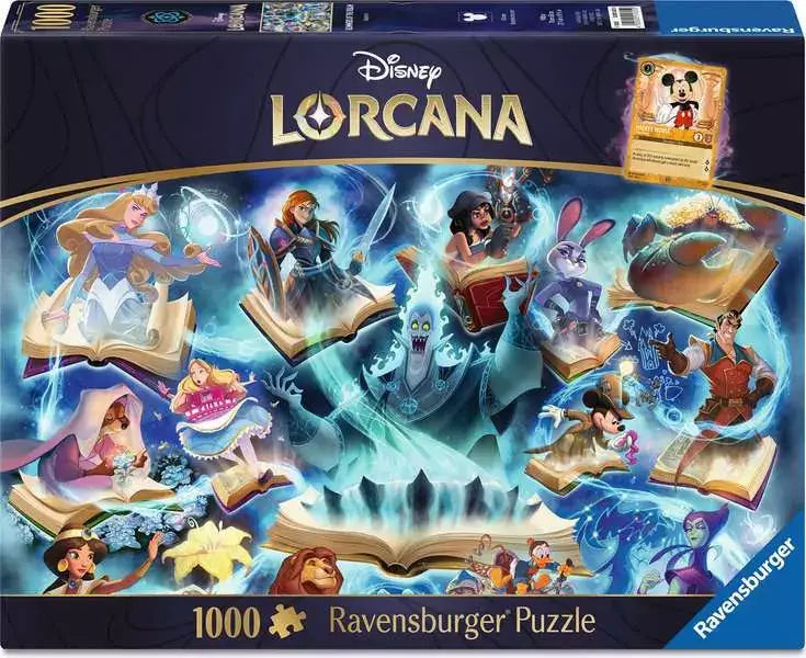 Puzzle: Disney Lorcana - Glimmers of the Realm - Sapphire (1’000) - Ravensburger - Puzzle
