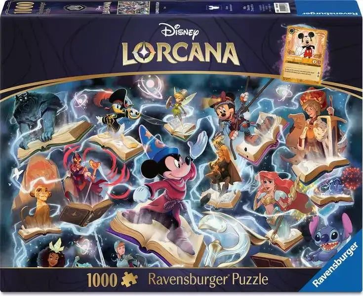 Puzzle: Disney Lorcana - Glimmers of the Realm - Steel (1’000) - Ravensburger - Puzzle