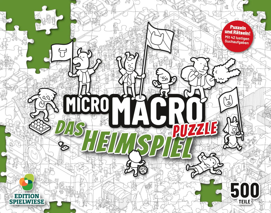 Puzzle: MicroMacro - Das Heimspiel (500) - Edition Spielwiese - Puzzle