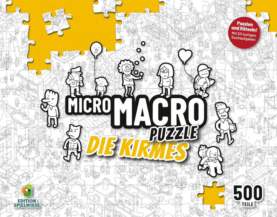 Puzzle: MicroMacro - Die Kirmes (500) - Edition Spielwiese - Puzzle