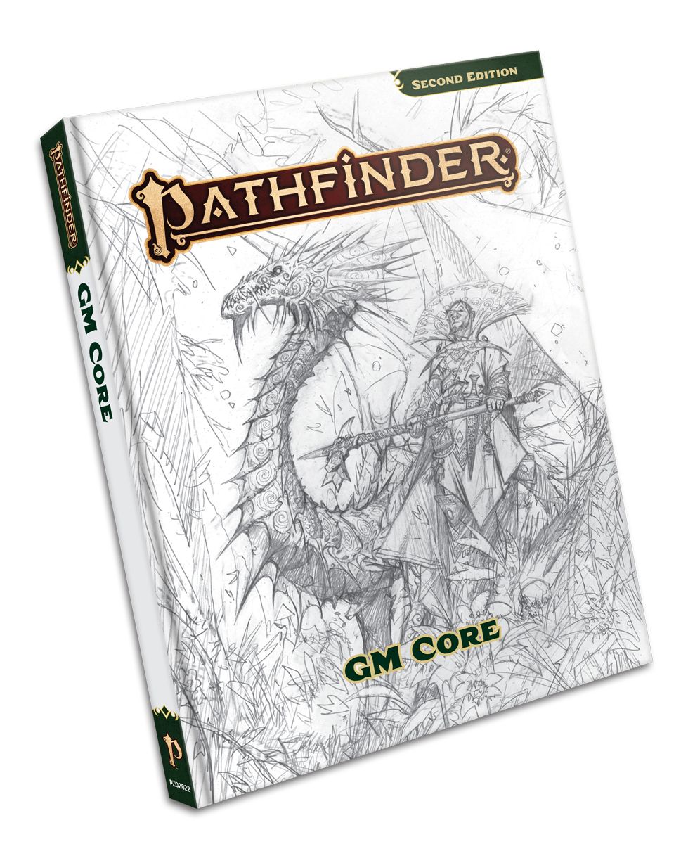 Pathfinder RPG: 2nd Editon - GM Core - Sketch Cover (EN)
