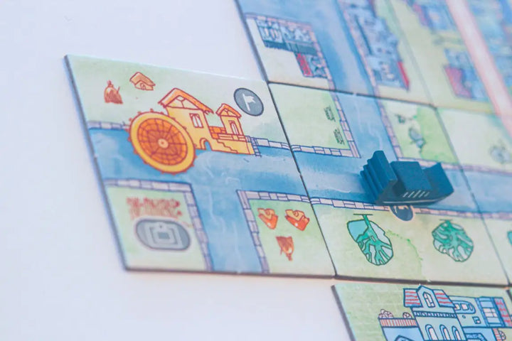 Railroad Tiles: Canals (EN) - Horrible Guild - Board Games