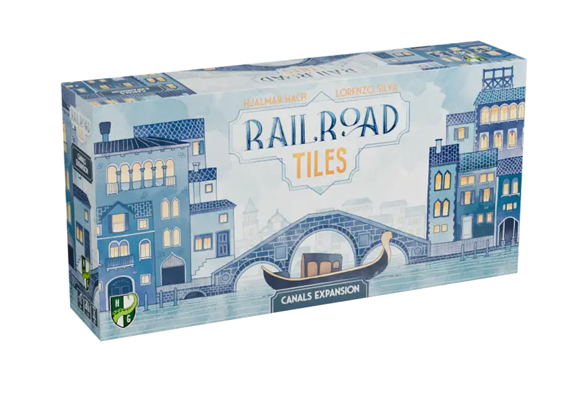 Railroad Tiles: Canals (EN) - Horrible Guild - Board Games