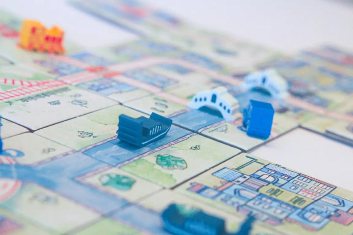 Railroad Tiles: Canals (EN) - Horrible Guild - Board Games