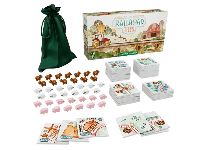 Railroad Tiles: Countryside (EN) - Horrible Guild - Board Games