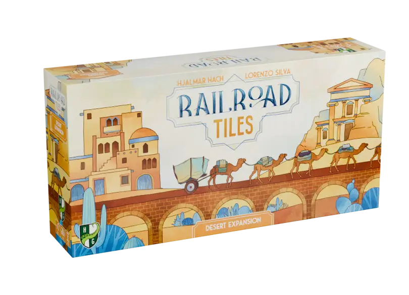 Railroad Tiles: Desert (EN) - Horrible Guild - Board Games