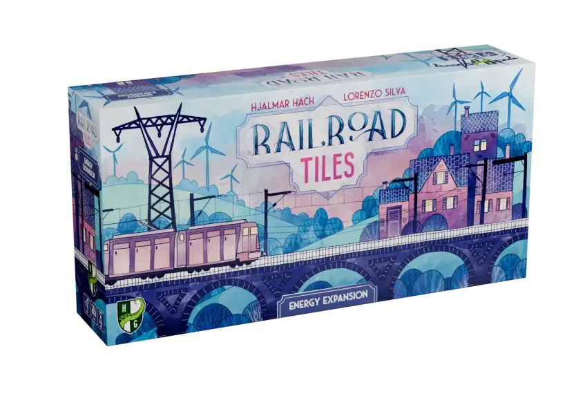 Railroad Tiles: Energy (EN) - Horrible Guild - Board Games