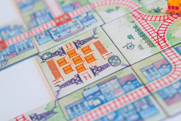 Railroad Tiles: Energy (EN) - Horrible Guild - Board Games