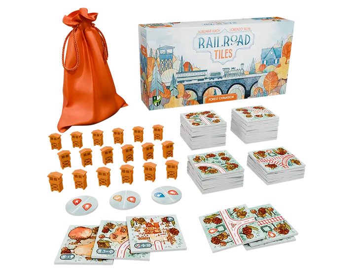 Railroad Tiles: Forest (EN) - Horrible Guild - Board Games