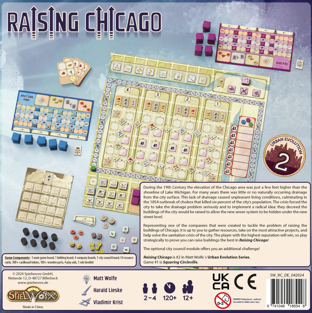 Raising Chicago (EN) - Capstone Games - Board Games