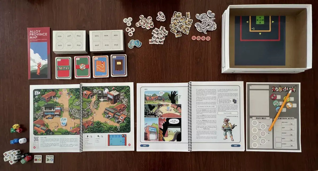 RoboMon Kickstarter (EN) - Barrett Publishing - Board Games