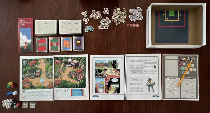 RoboMon Kickstarter (EN) - Barrett Publishing - Board Games