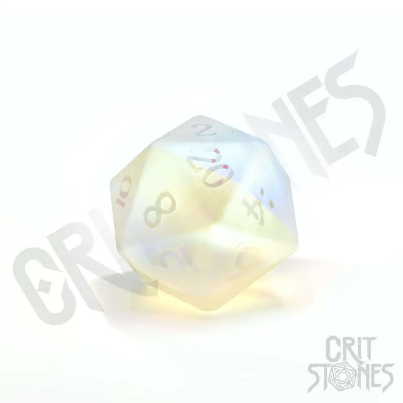 RPG Dice Set: Glass - Prismatic Frost - Glassstaff - Accessories