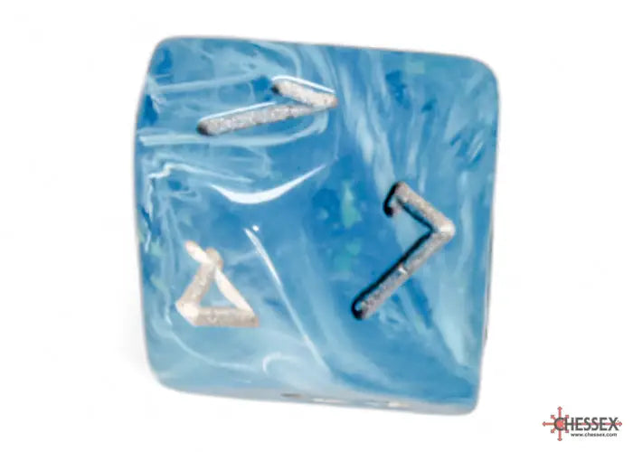 RPG Dice Set: Luminary - Polyhedral - Sky/Silver (7) - Chessex - Accessories