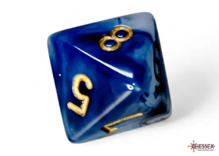 RPG Dice Set: Phantom - Teal/Gold (7) - Chessex - Accessories