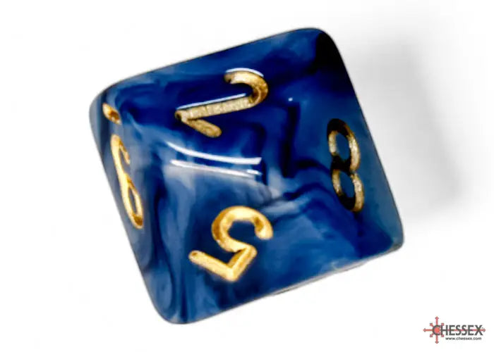 RPG Dice Set: Phantom - Teal/Gold (7) - Chessex - Accessories