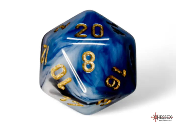 RPG Dice Set: Phantom - Teal/Gold (7) - Chessex - Accessories