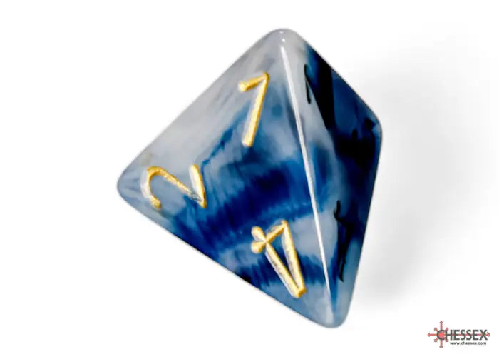 RPG Dice Set: Phantom - Teal/Gold (7) - Chessex - Accessories